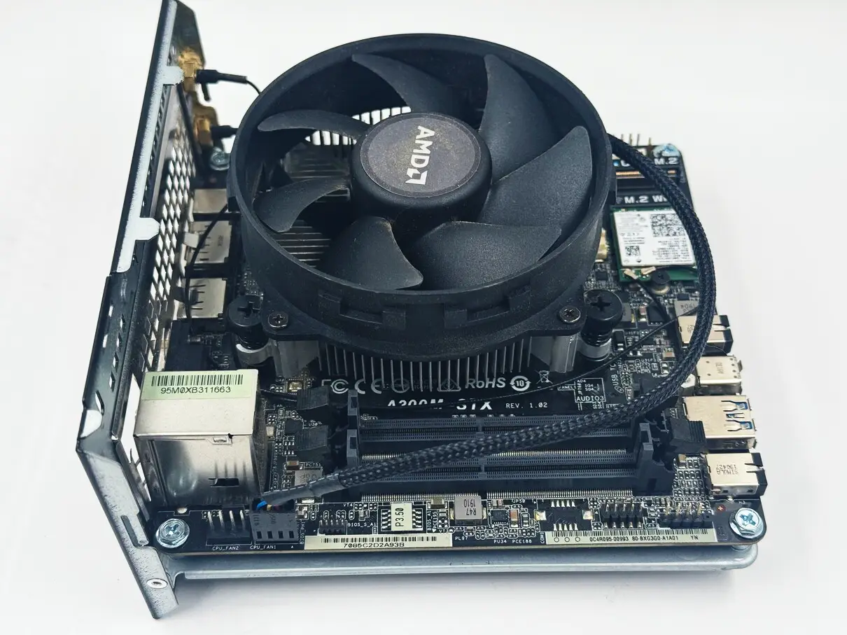 Міні ПК asrock a300, AMD Ryzen 5 2400G (4x 3.6-3.9 GHz) — Kompik